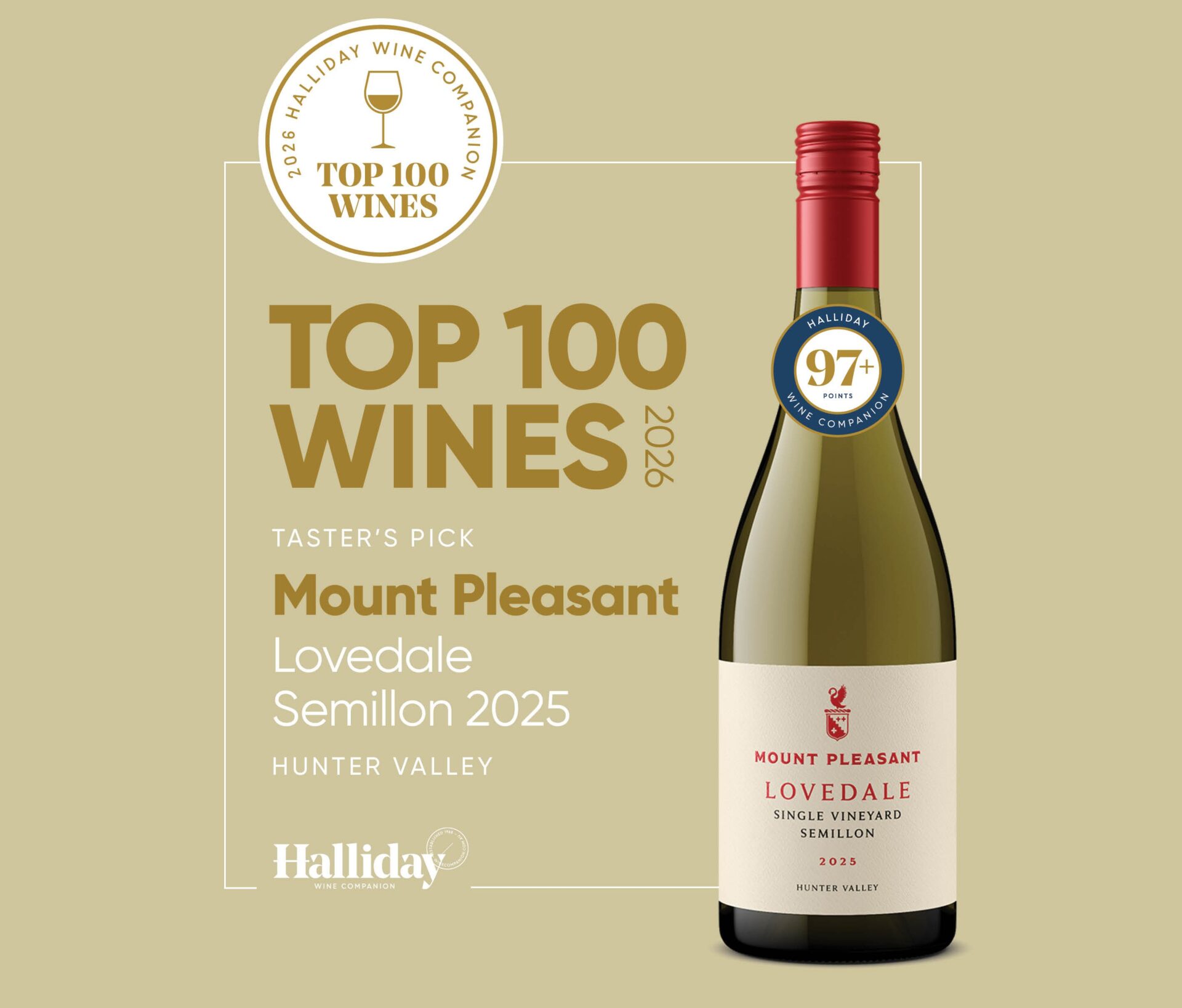 2025 LOVEDALE SEMILLON | HALLIDAY TOP 100 WINES